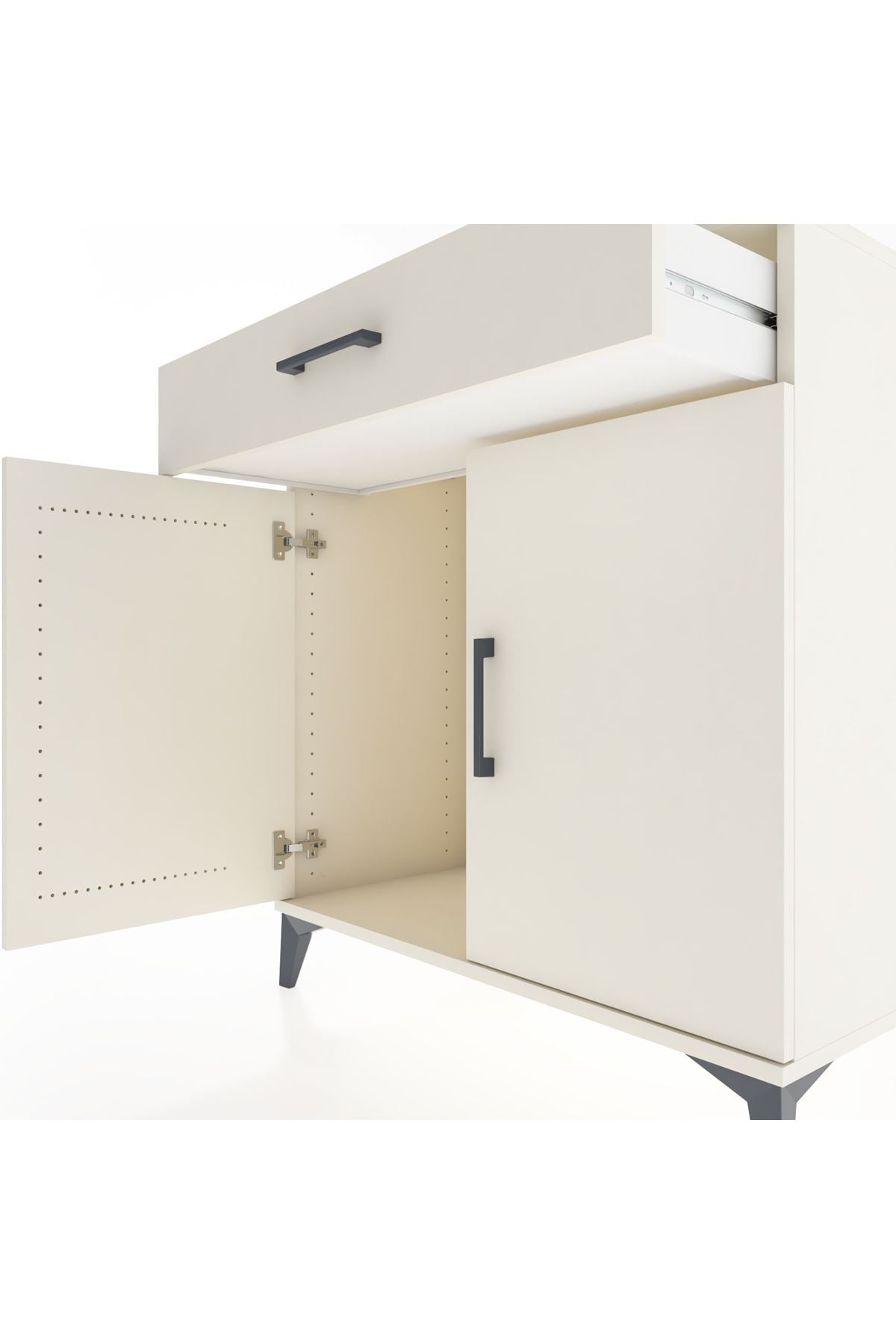 Hyperion Şifonyer Tek Çekmeceli 2 Kapaklı 88x44x96 Aytaşı-Aytaşı