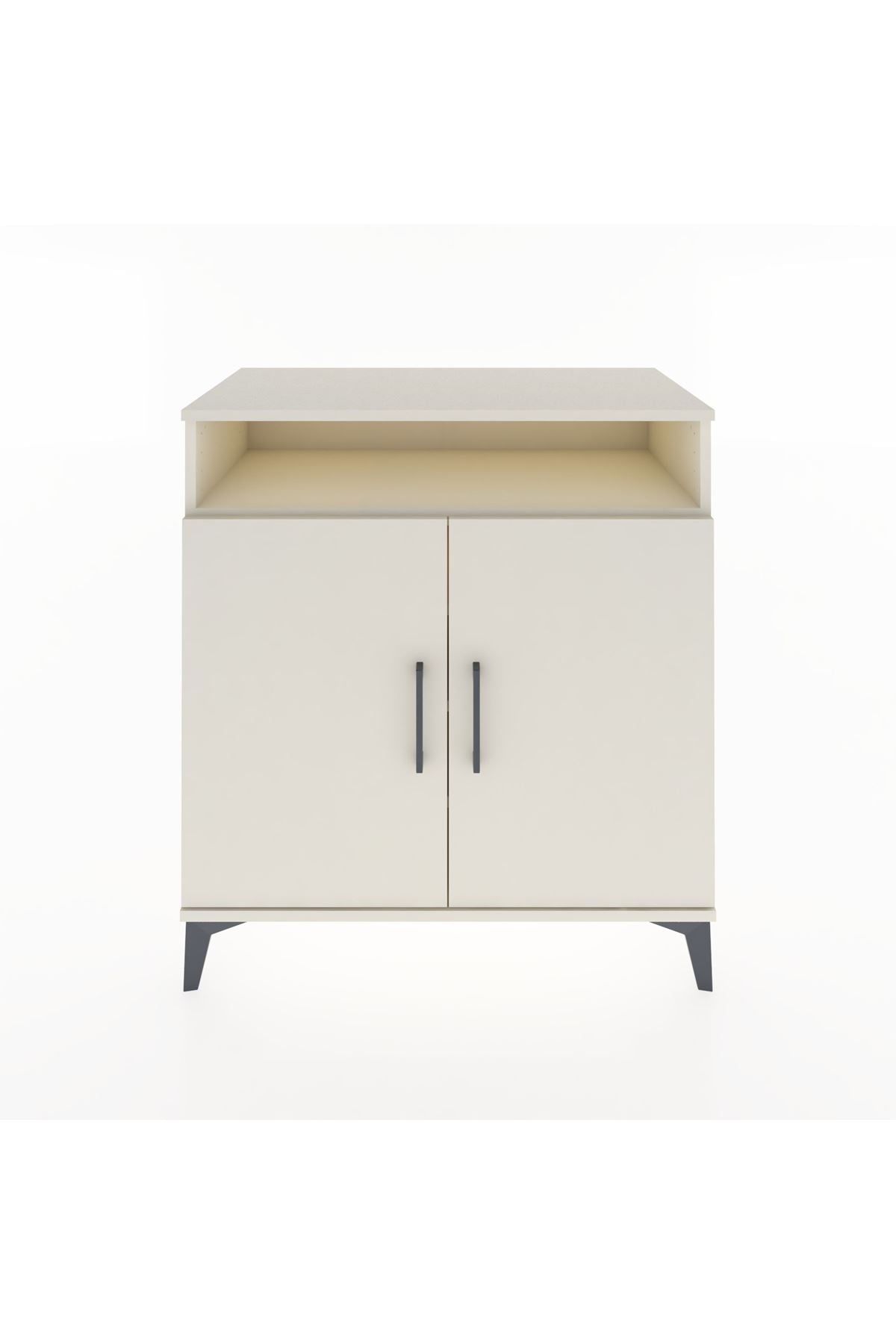 Hyperion Şifonyer 4 Raflı 2 Kapaklı 88x44x96 Aytaşı-Aytaşı