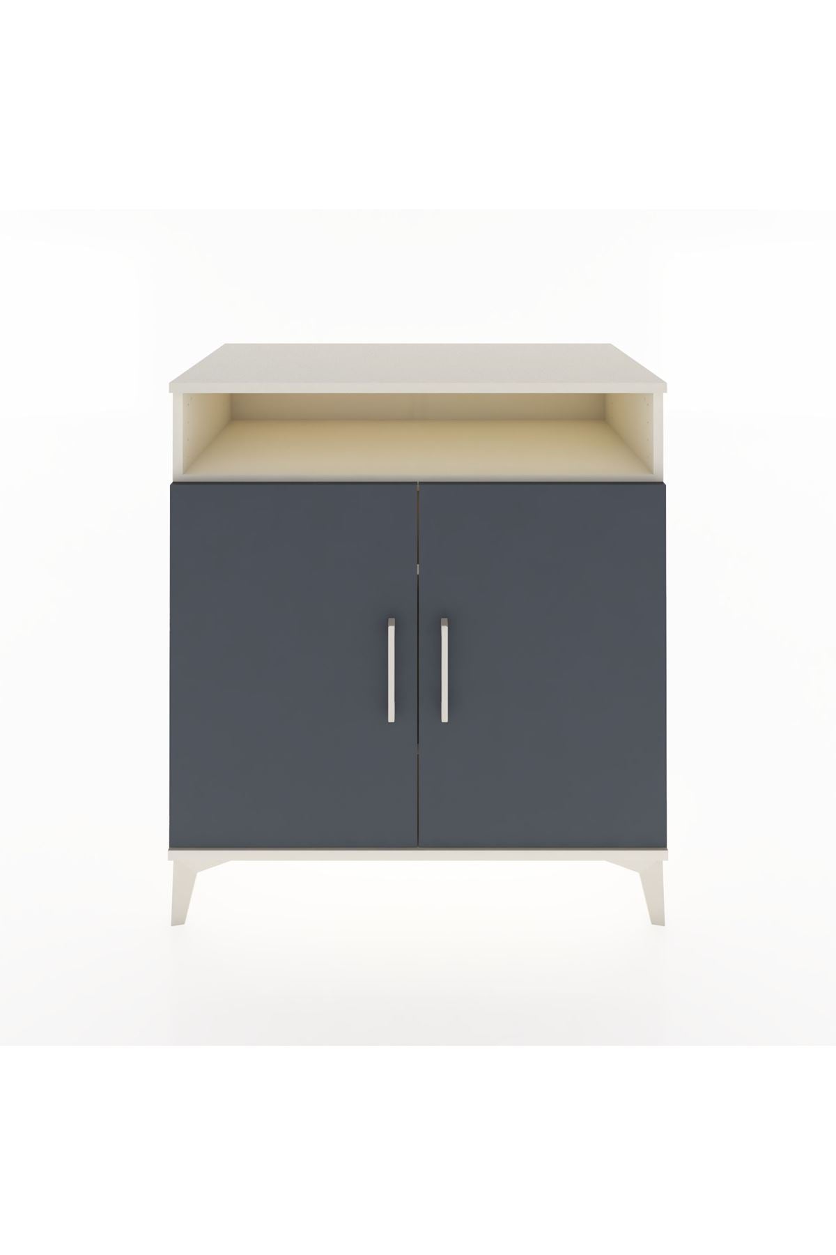 Hyperion Şifonyer 3 Raflı 2 Kapaklı 88x44x96 Aytaşı-Antrasit