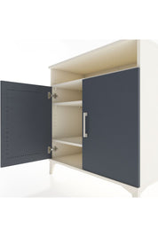 Hyperion Şifonyer 3 Raflı 2 Kapaklı 88x44x96 Aytaşı-Antrasit