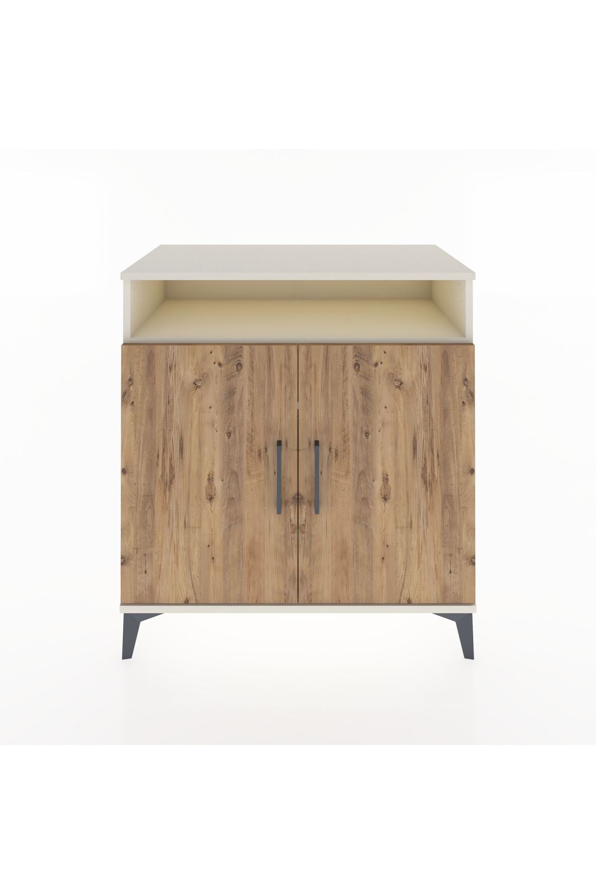 Hyperion Şifonyer 3 Raflı 2 Kapaklı 88x44x96 Aytaşı-Çam