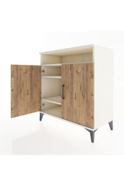 Hyperion Şifonyer 3 Raflı 2 Kapaklı 88x44x96 Aytaşı-Çam