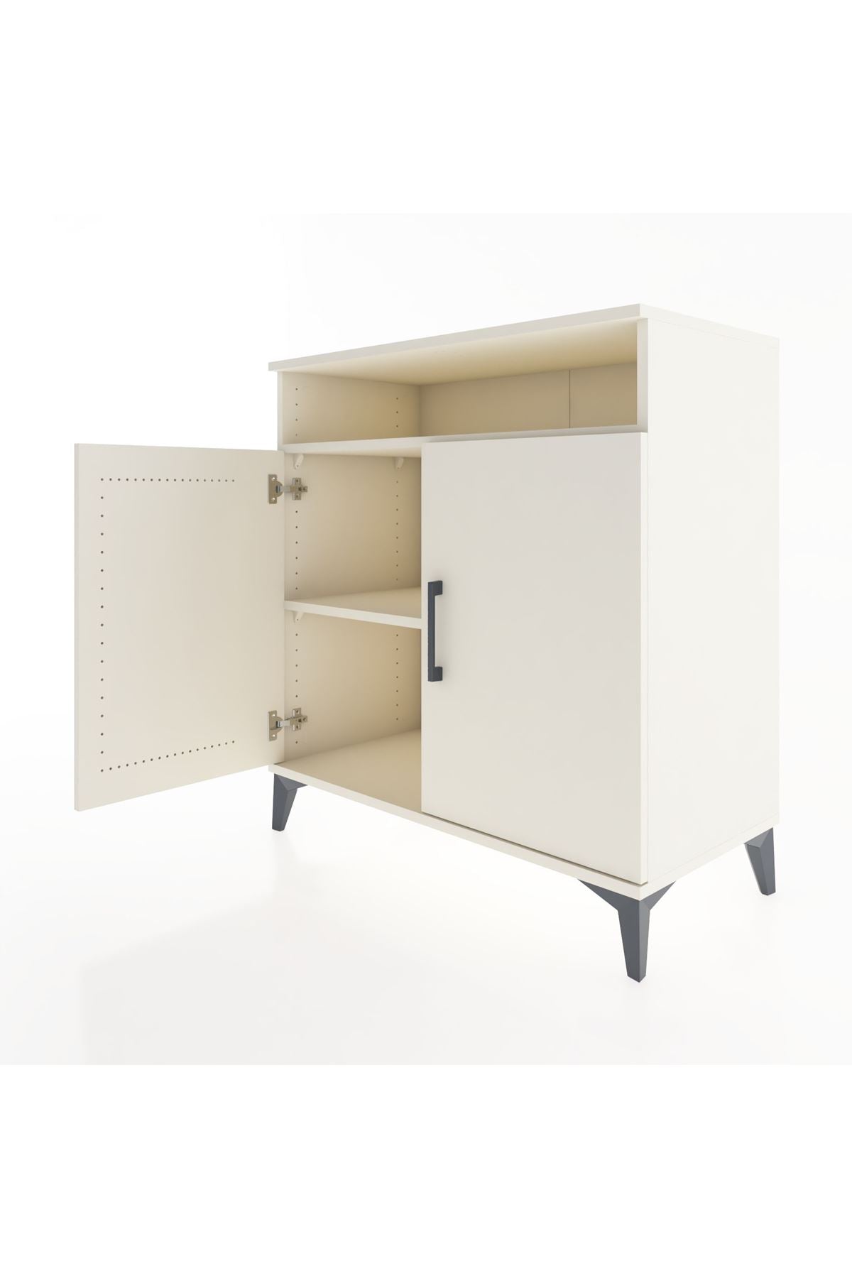 Hyperion Şifonyer 2 Raflı 2 Kapaklı 88x44x96 Aytaşı-Aytaşı