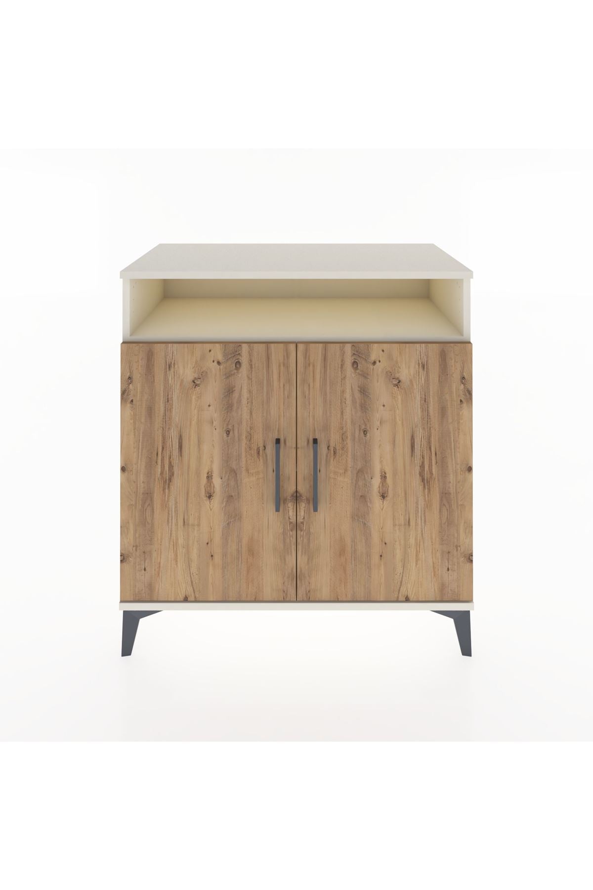 Hyperion Şifonyer 2 Raflı 2 Kapaklı 88x44x96 Aytaşı-Çam