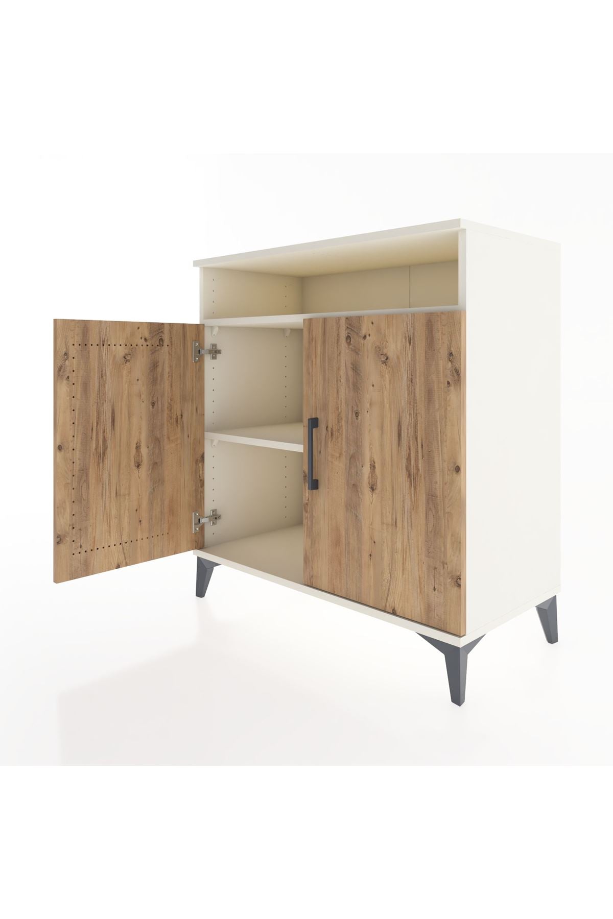 Hyperion Şifonyer 2 Raflı 2 Kapaklı 88x44x96 Aytaşı-Çam