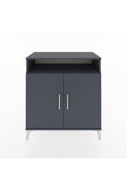 Hyperion Şifonyer 2 Raflı 2 Kapaklı 88x44x96 Antrasit-Antrasit