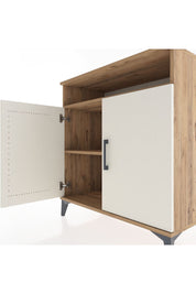 Hyperion Şifonyer 2 Raflı 2 Kapaklı 88x44x96 Çam-Aytaşı