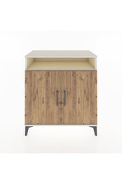 Hyperion Şifonyer Tek Raflı 2 Kapaklı 88x44x96 Aytaşı-Çam