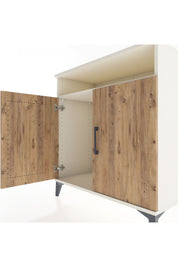 Hyperion Şifonyer Tek Raflı 2 Kapaklı 88x44x96 Aytaşı-Çam