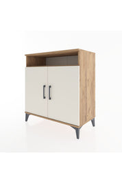 Hyperion Şifonyer Tek Raflı 2 Kapaklı 88x44x96 Çam-Aytaşı