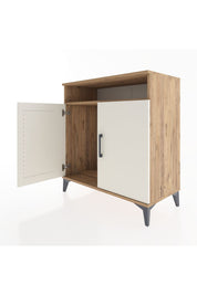 Hyperion Şifonyer Tek Raflı 2 Kapaklı 88x44x96 Çam-Aytaşı