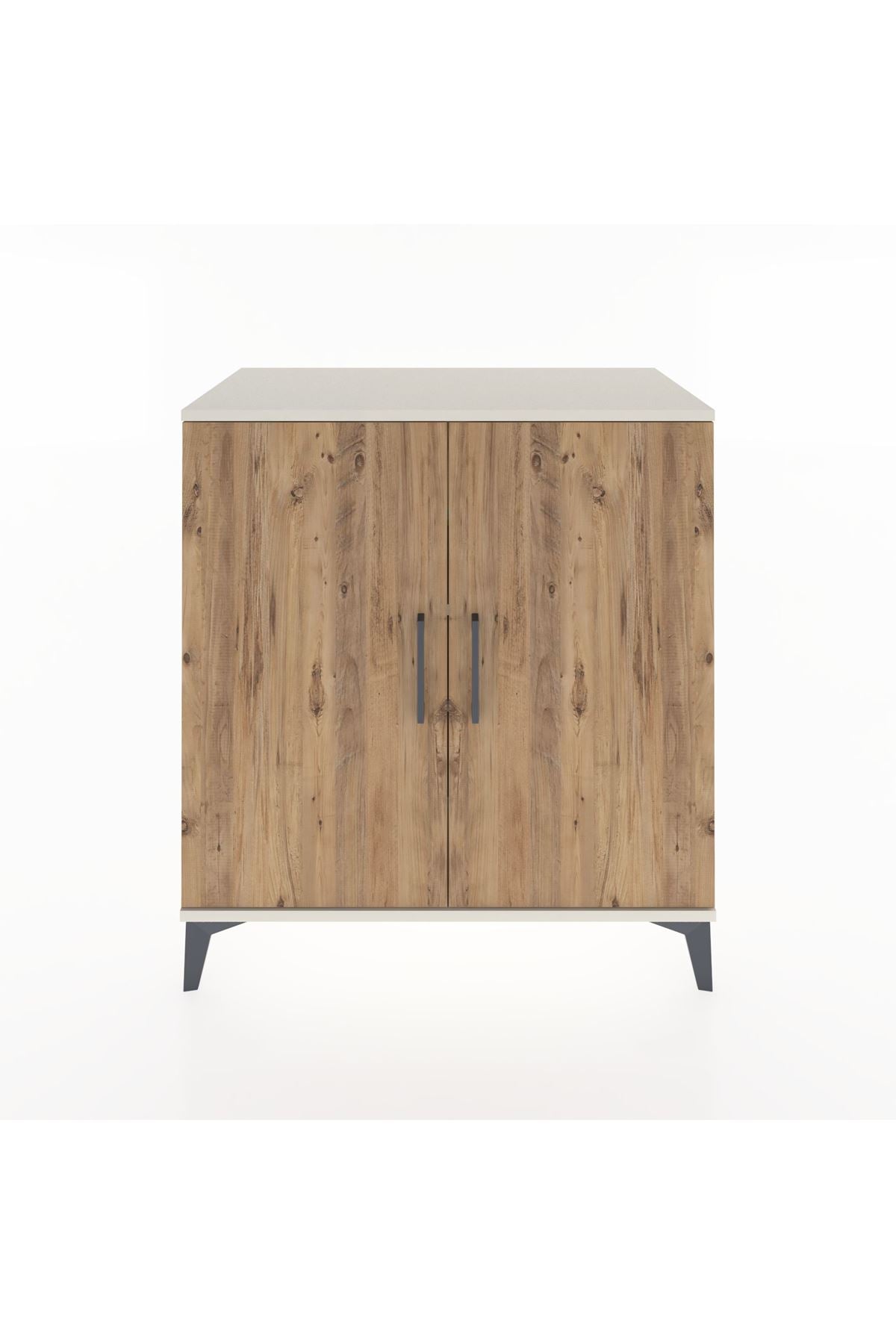 Hyperion Şifonyer 4 Raflı 2 Kapaklı 88x44x96 Aytaşı-Çam