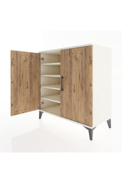 Hyperion Şifonyer 4 Raflı 2 Kapaklı 88x44x96 Aytaşı-Çam