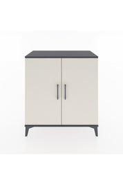 Hyperion Şifonyer 4 Raflı 2 Kapaklı 88x44x96 Antrasit-Aytaşı