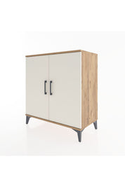 Hyperion Şifonyer 4 Raflı 2 Kapaklı 88x44x96 Çam-Aytaşı