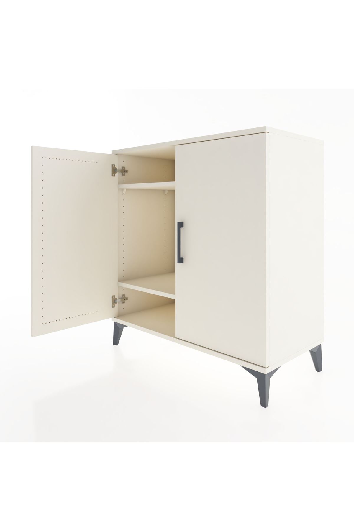 Hyperion Şifonyer 2 Raflı 2 Kapaklı 88x44x96 Aytaşı-Aytaşı