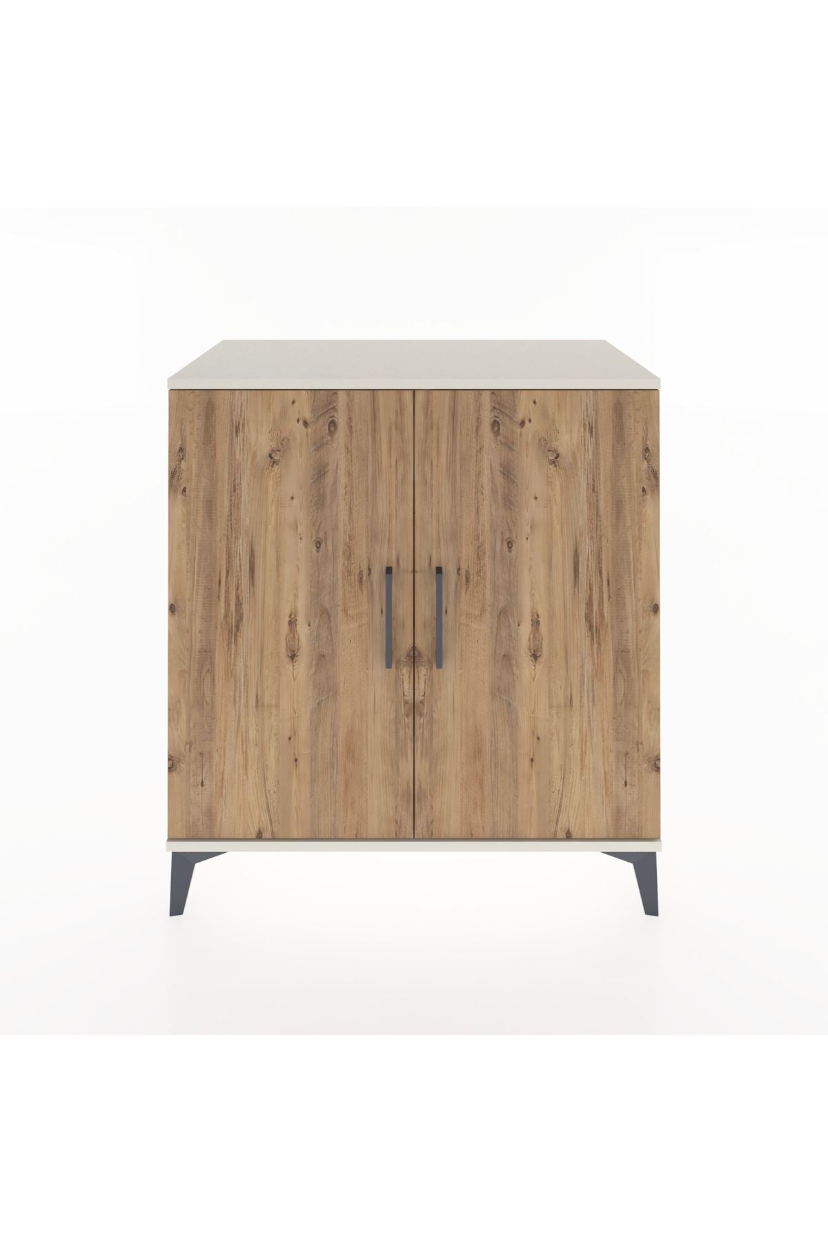 Hyperion Şifonyer 2 Raflı 2 Kapaklı 88x44x96 Aytaşı-Çam