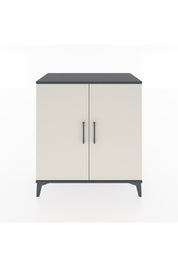 Hyperion Şifonyer 2 Raflı 2 Kapaklı 88x44x96 Antrasit-Aytaşı