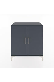 Hyperion Şifonyer 2 Raflı 2 Kapaklı 88x44x96 Antrasit-Antrasit
