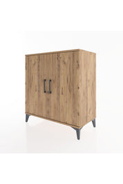 Hyperion Şifonyer 2 Raflı 2 Kapaklı 88x44x96 Çam-Çam