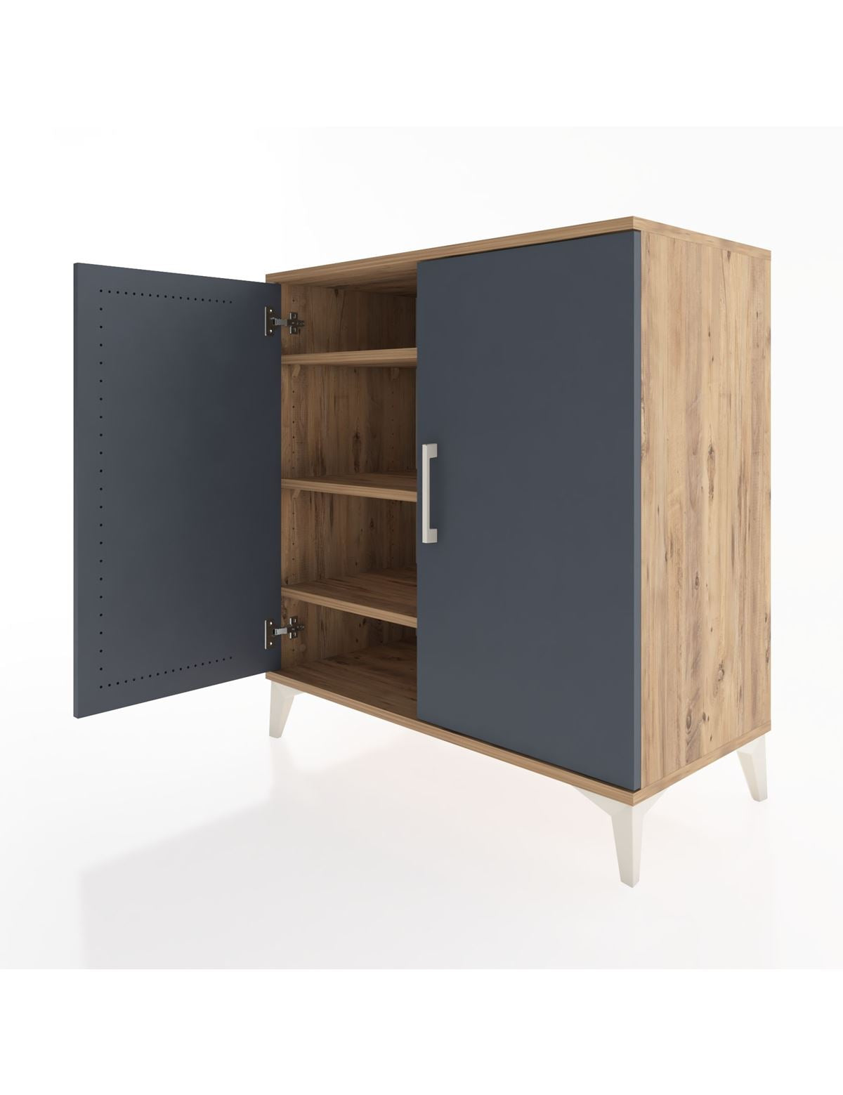 Hyperion Şifonyer 3 Raflı 2 Kapaklı 88x44x96 - S37M088V8B