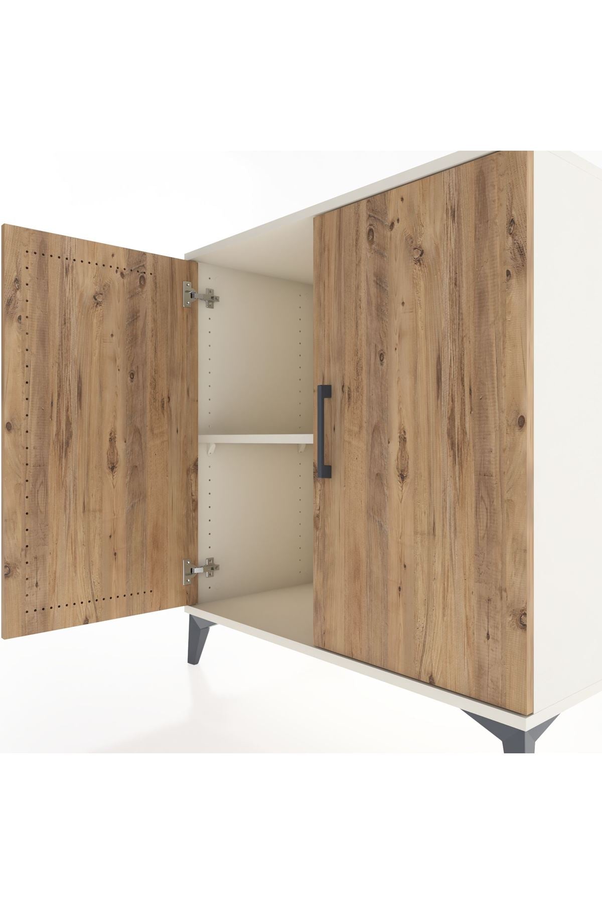 Hyperion Şifonyer Tek Raflı 2 Kapaklı 88x44x96 Aytaşı-Çam