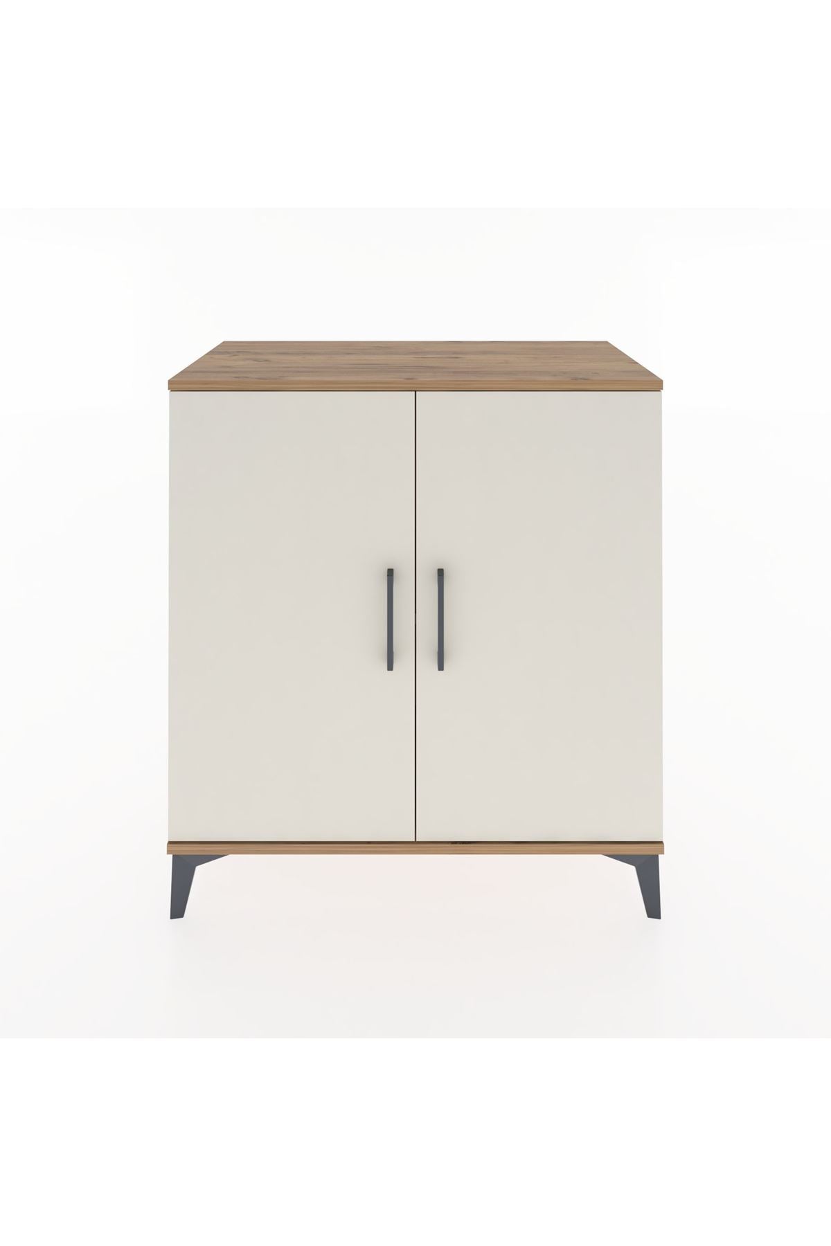 Hyperion Şifonyer Tek Raflı 2 Kapaklı 88x44x96 Çam-Aytaşı