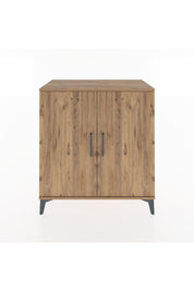 Hyperion Şifonyer Tek Raflı 2 Kapaklı 88x44x96 Çam-Çam