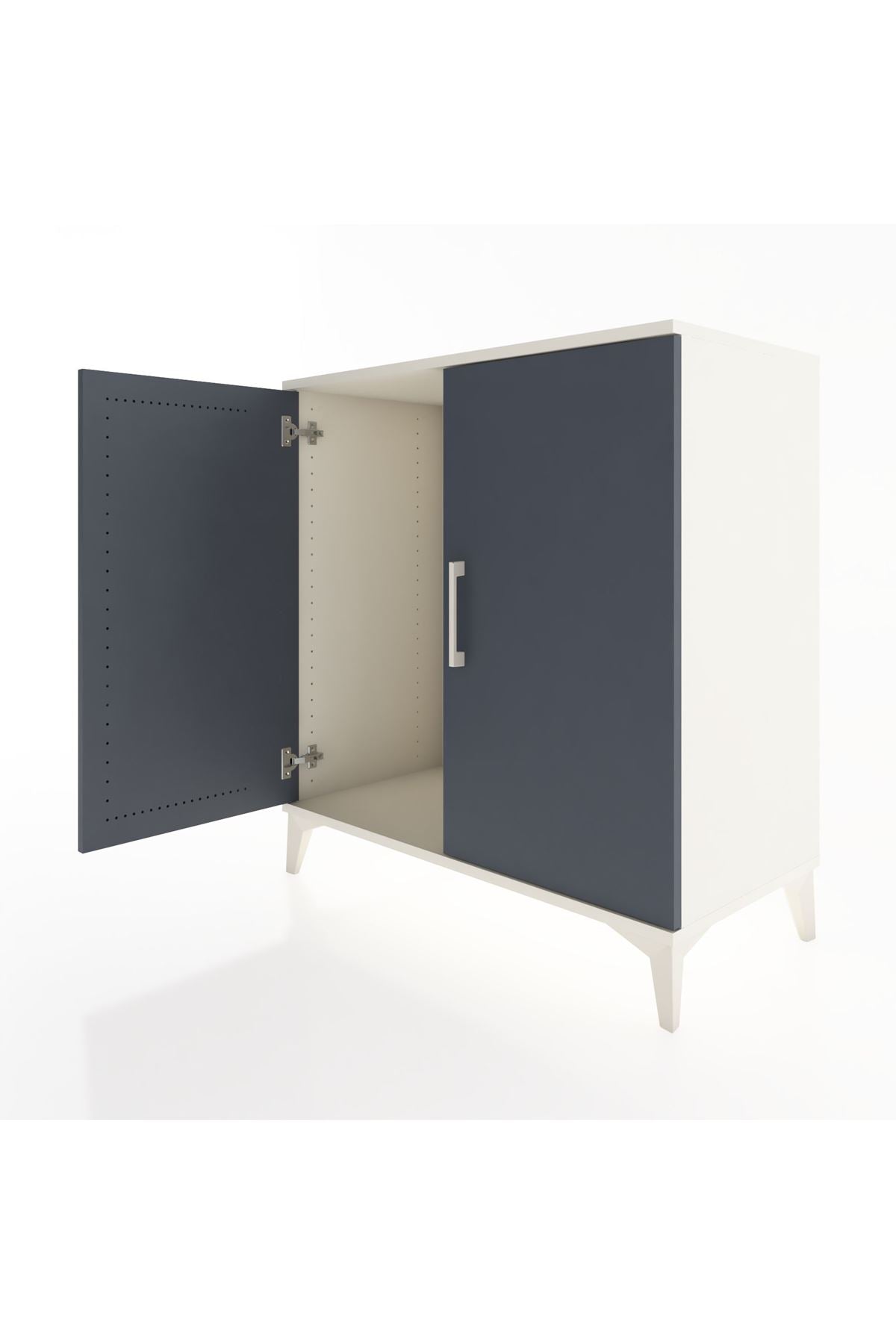 Hyperion Şifonyer 2 Kapaklı 88x44x96 Aytaşı-Antrasit