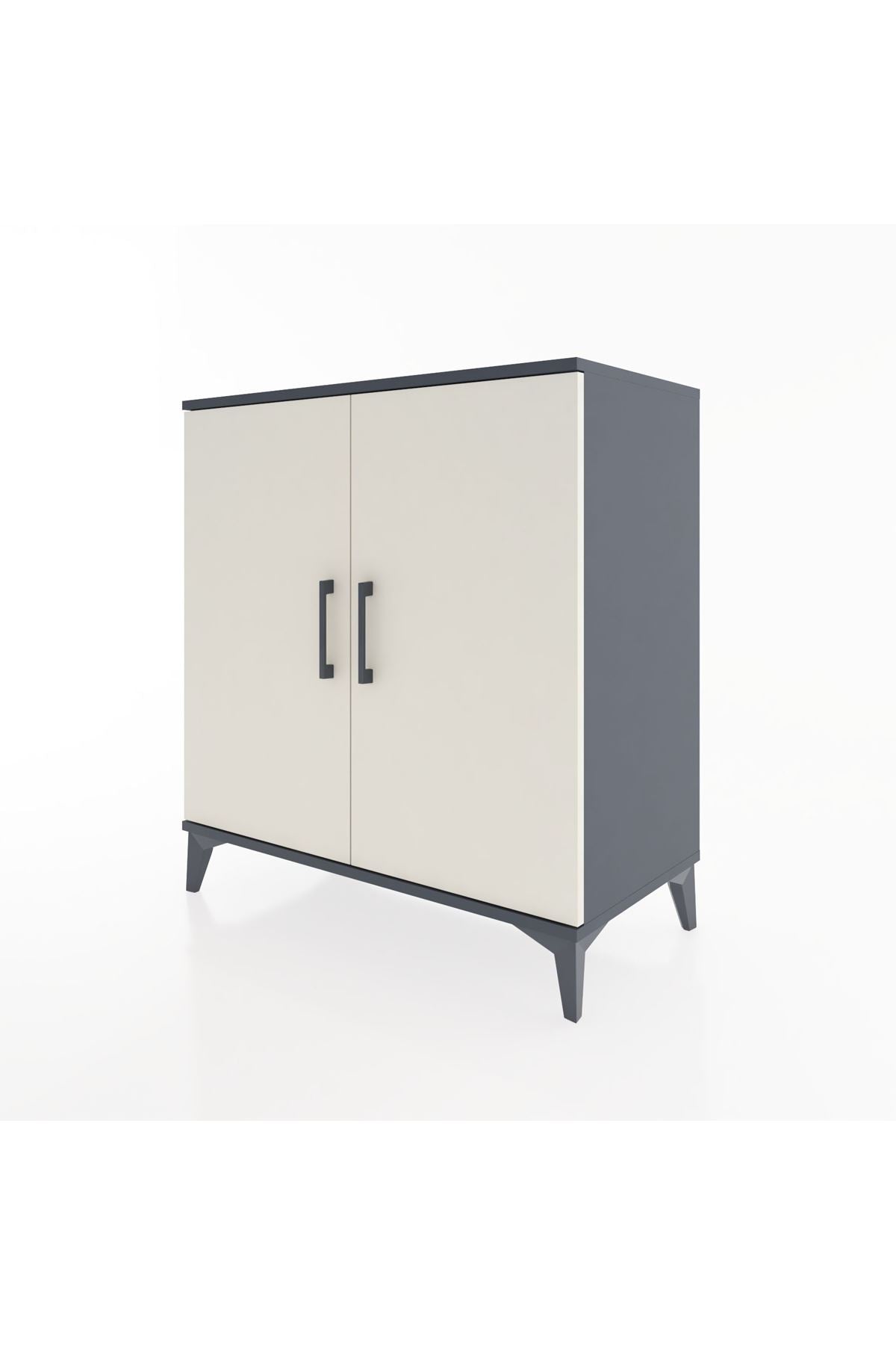 Hyperion Şifonyer 2 Kapaklı 88x44x96 Antrasit-Aytaşı