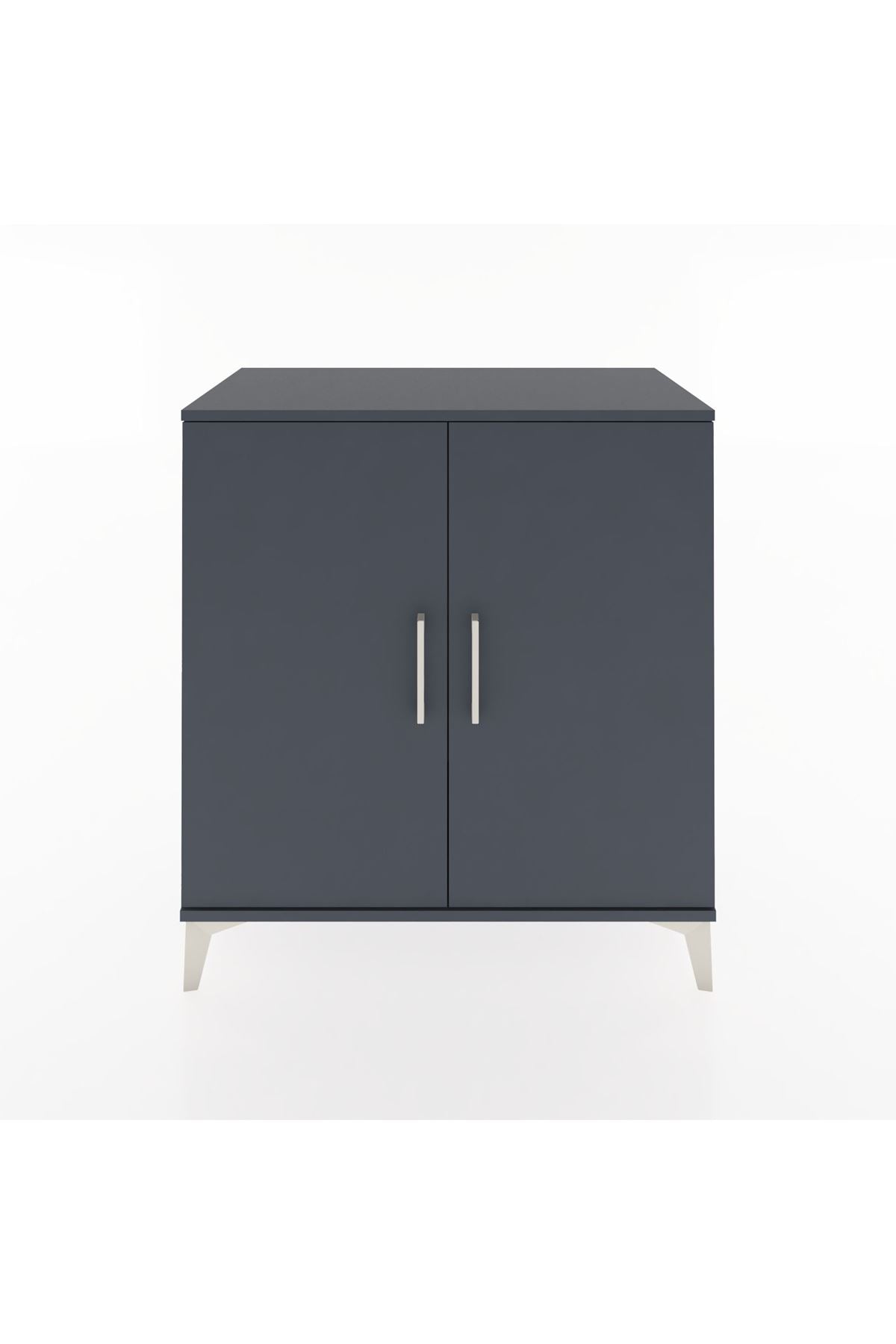 Hyperion Şifonyer 2 Kapaklı 88x44x96 Antrasit-Antrasit