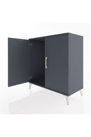 Hyperion Şifonyer 2 Kapaklı 88x44x96 Antrasit-Antrasit