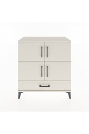 Hyperion Şifonyer 2 Raflı Tek Çekmeceli 4 Kapaklı 88x44x96 Aytaşı-Aytaşı