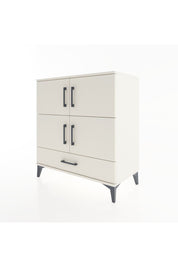 Hyperion Şifonyer 2 Raflı Tek Çekmeceli 4 Kapaklı 88x44x96 Aytaşı-Aytaşı