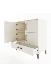 Hyperion Şifonyer 2 Raflı Tek Çekmeceli 4 Kapaklı 88x44x96 Aytaşı-Aytaşı