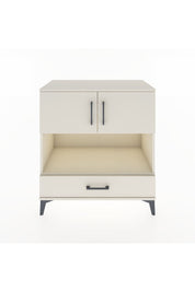 Hyperion Şifonyer 3 Raflı Tek Çekmeceli 2 Kapaklı 88x44x96 Aytaşı-Aytaşı