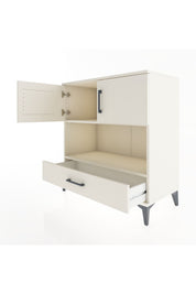 Hyperion Şifonyer 2 Raflı Tek Çekmeceli 2 Kapaklı 88x44x96 Aytaşı-Aytaşı