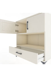 Hyperion Şifonyer 2 Raflı Tek Çekmeceli 2 Kapaklı 88x44x96 Aytaşı-Aytaşı