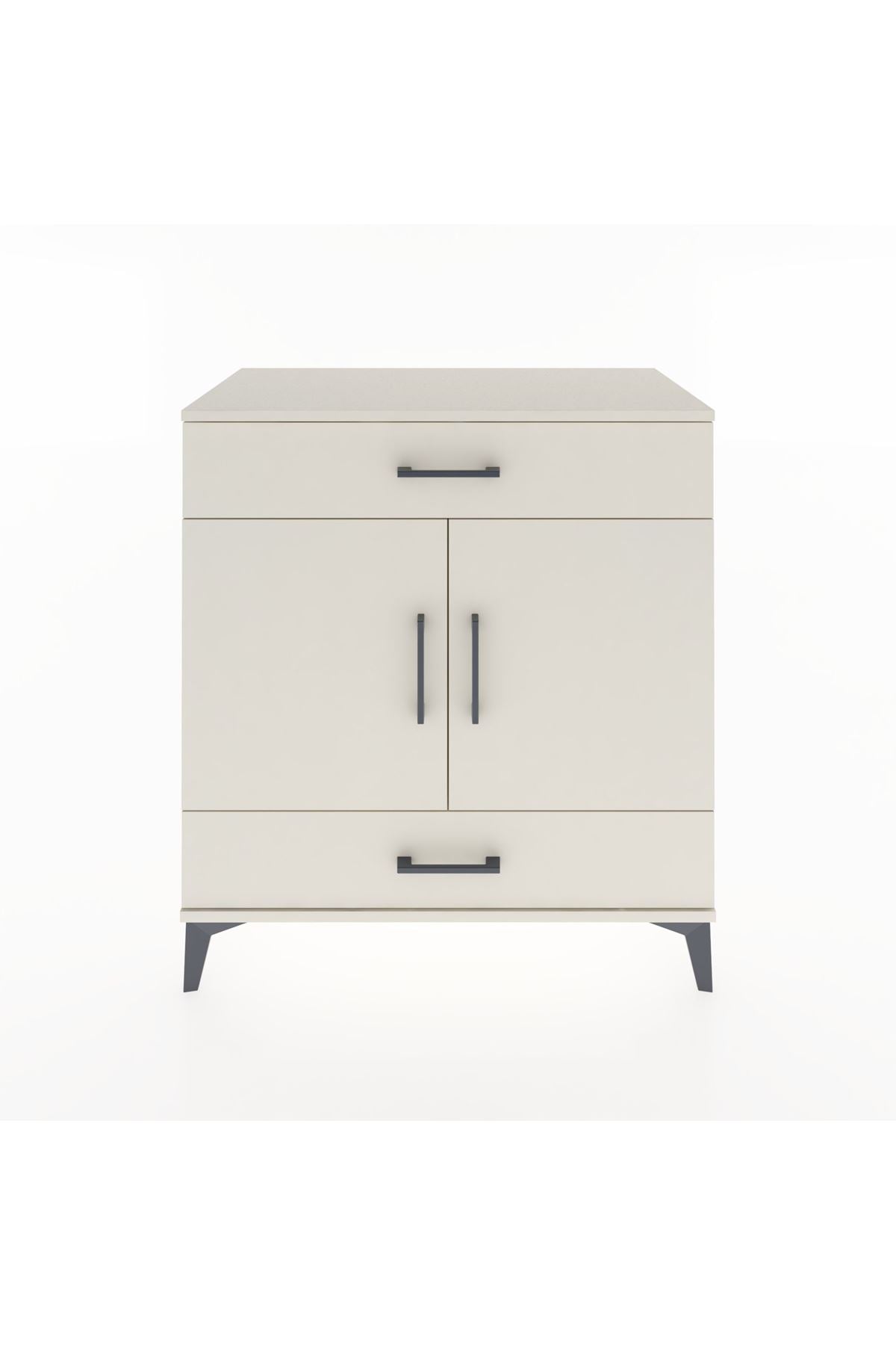 Hyperion Şifonyer 2 Çekmeceli 2 Kapaklı 88x44x96 Aytaşı-Aytaşı