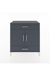 Hyperion Şifonyer 2 Çekmeceli 2 Kapaklı 88x44x96 Antrasit-Antrasit