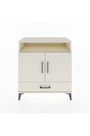 Hyperion Şifonyer 4 Raflı Tek Çekmeceli 2 Kapaklı 88x44x96 Aytaşı-Aytaşı