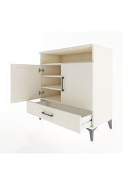 Hyperion Şifonyer 4 Raflı Tek Çekmeceli 2 Kapaklı 88x44x96 Aytaşı-Aytaşı