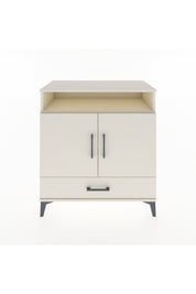 Hyperion Şifonyer 3 Raflı Tek Çekmeceli 2 Kapaklı 88x44x96 Aytaşı-Aytaşı