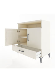 Hyperion Şifonyer 3 Raflı Tek Çekmeceli 2 Kapaklı 88x44x96 Aytaşı-Aytaşı