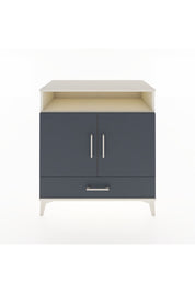 Hyperion Şifonyer 2 Raflı Tek Çekmeceli 2 Kapaklı 88x44x96 Aytaşı-Antrasit