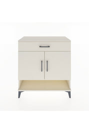 Hyperion Şifonyer 3 Raflı Tek Çekmeceli 2 Kapaklı 88x44x96 Aytaşı-Aytaşı