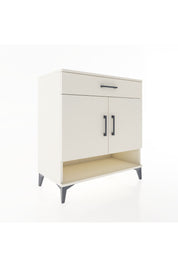 Hyperion Şifonyer 3 Raflı Tek Çekmeceli 2 Kapaklı 88x44x96 Aytaşı-Aytaşı