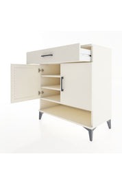 Hyperion Şifonyer 3 Raflı Tek Çekmeceli 2 Kapaklı 88x44x96 Aytaşı-Aytaşı