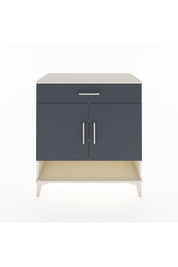 Hyperion Şifonyer 3 Raflı Tek Çekmeceli 2 Kapaklı 88x44x96 Aytaşı-Antrasit