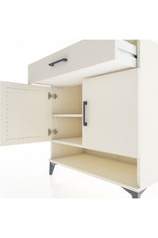 Hyperion Şifonyer 2 Raflı Tek Çekmeceli 2 Kapaklı 88x44x96 Aytaşı-Aytaşı